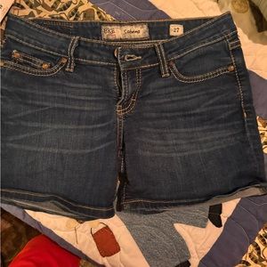 Bke Jean shorts size 27
